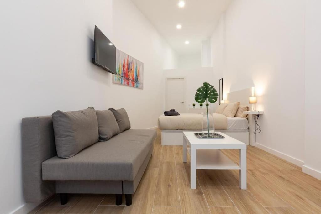 Апартаменты Nuevo Loft En Playa Y Cerca Del Centro, Ac Y Wifi Валенсия Экстерьер фото
